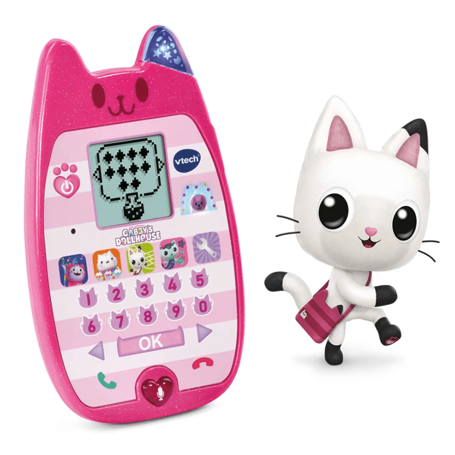 Vtech Teléfono A-miau-cinante La casa de muñecas de Gabby