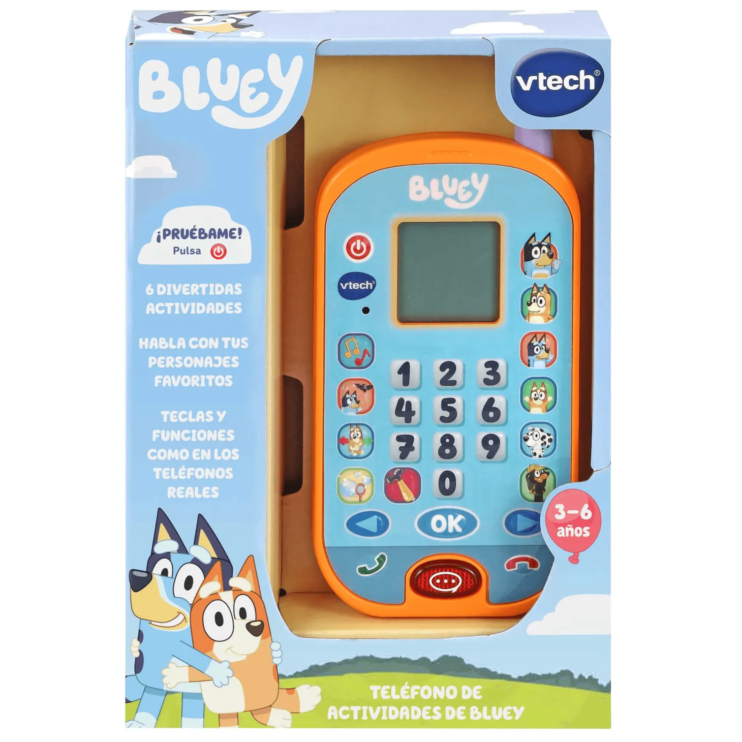 VTech Teléfono de actividades de Bluey