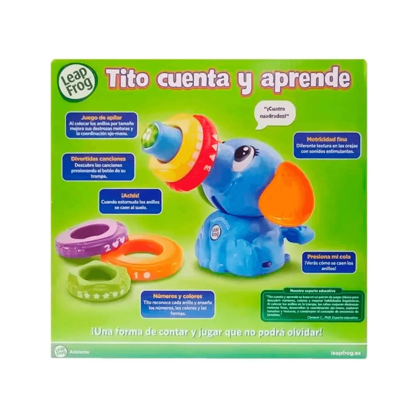 Vtech Tito Cuenta y Aprende
