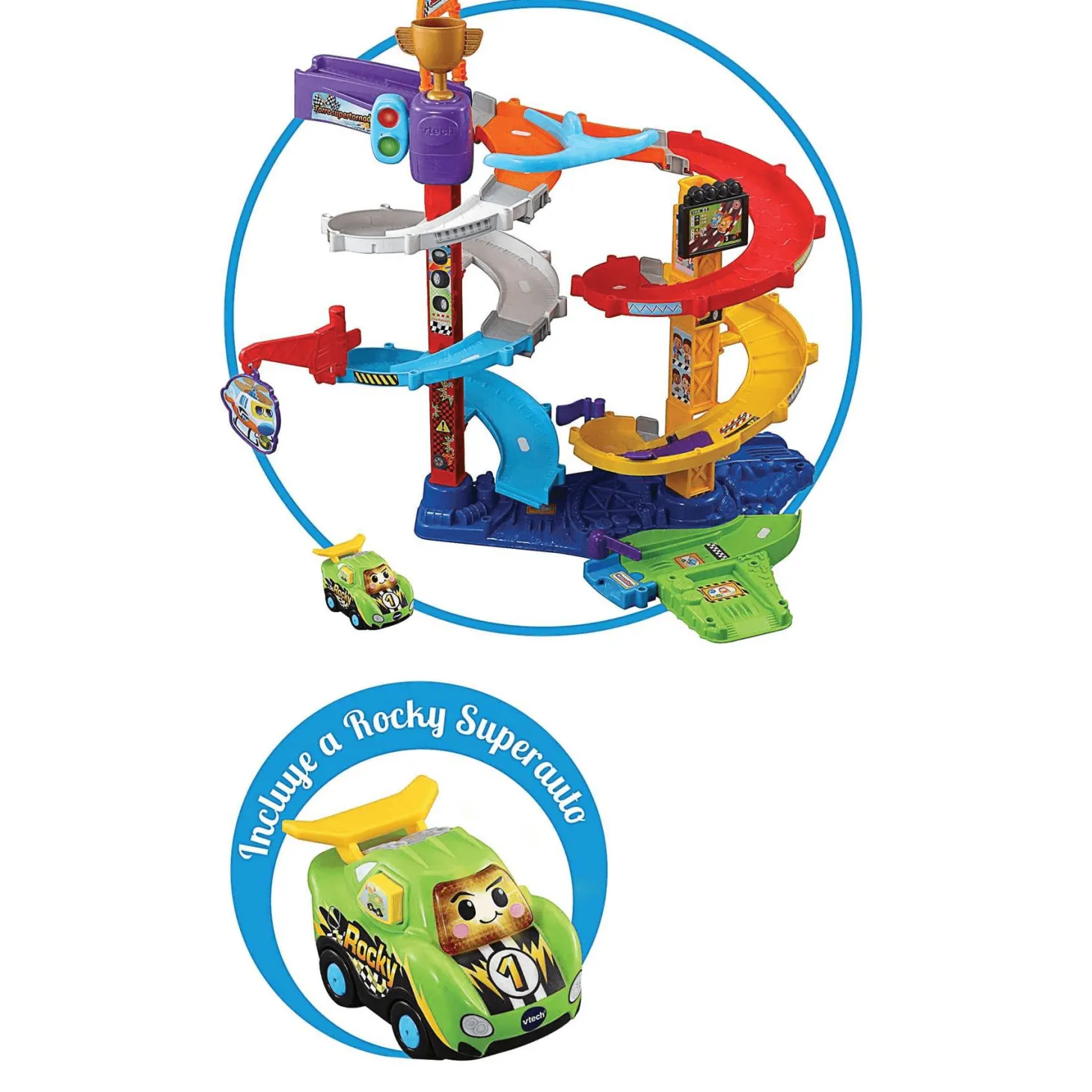 Vtech Torre Supertornado Tut Tut Bólidos
