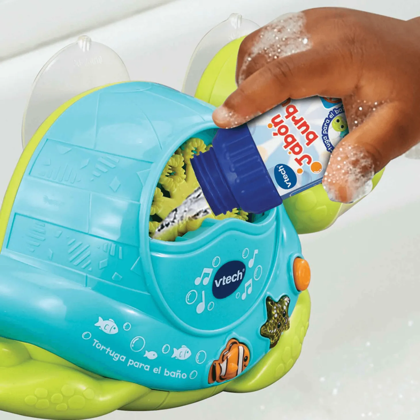 Vtech Tortuga para el baño Baby burbujas