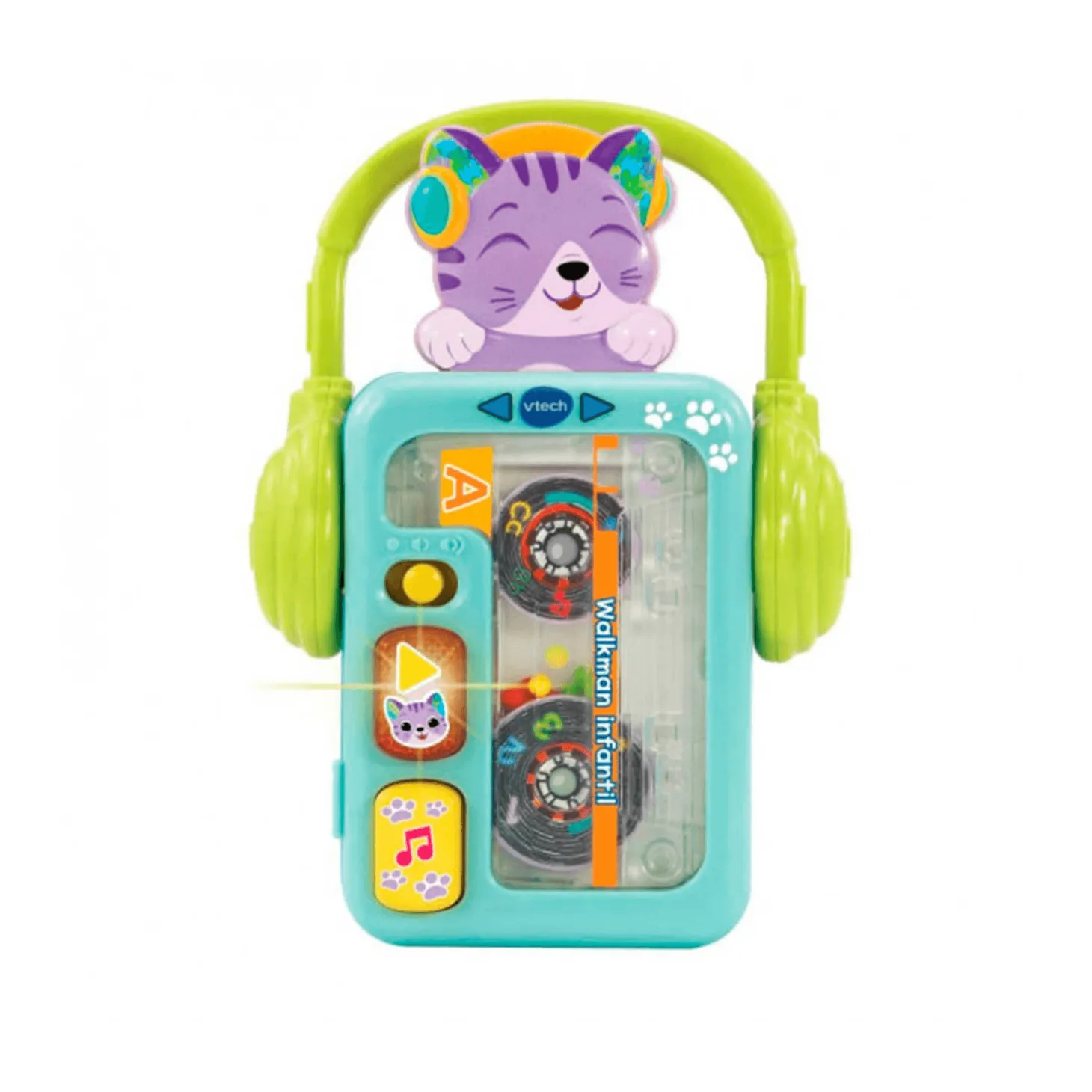 Walkman Infantil Descubre la Música