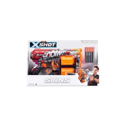 X-Shot Skins-Dread Doble Tambor y 12 Dardos