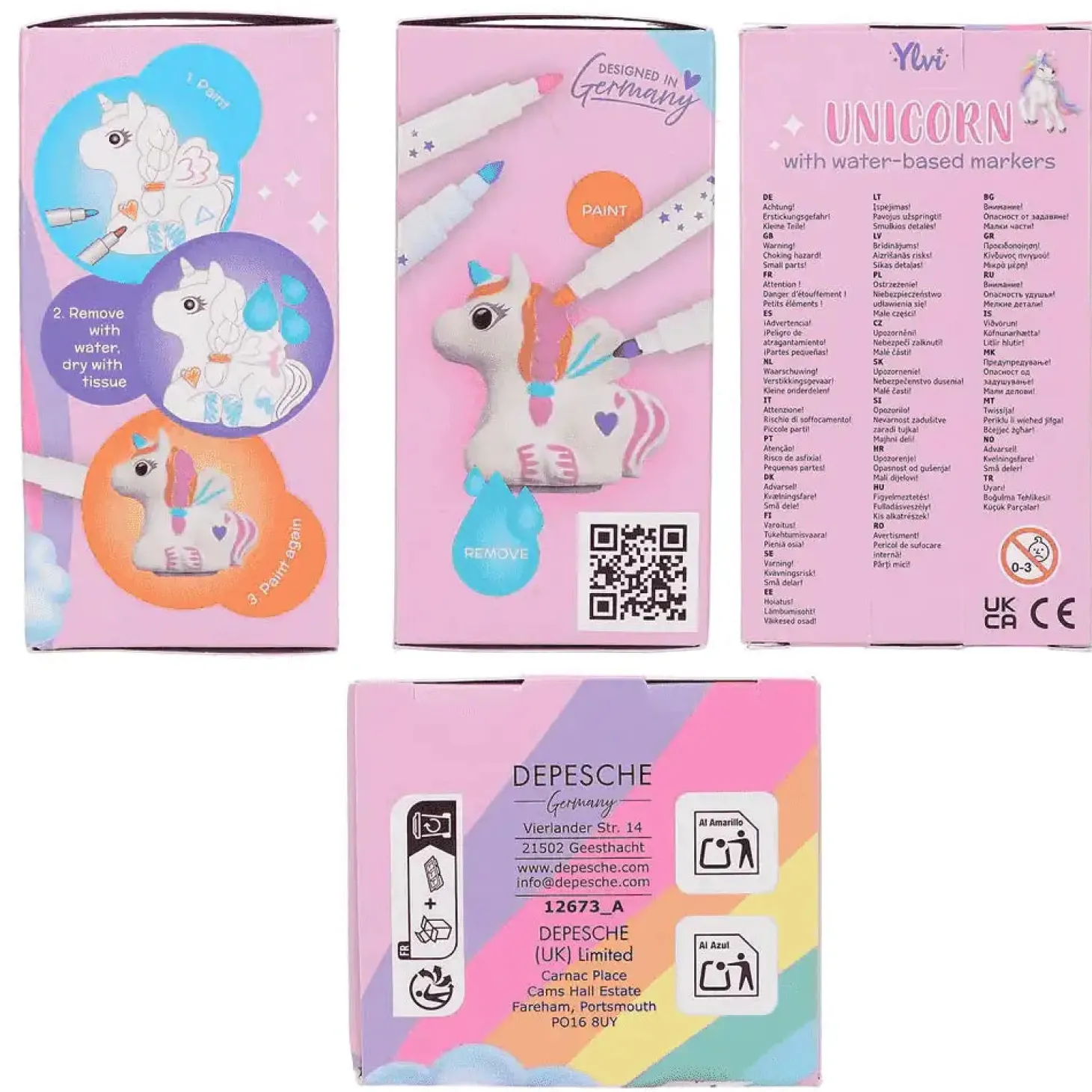 YLVI colorea tu unicornio