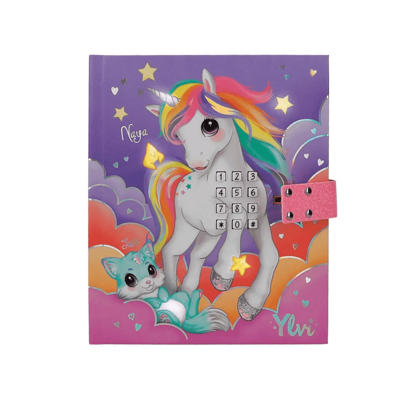 Ylvi Diario Con Codigo Secreto, Musica y Luz