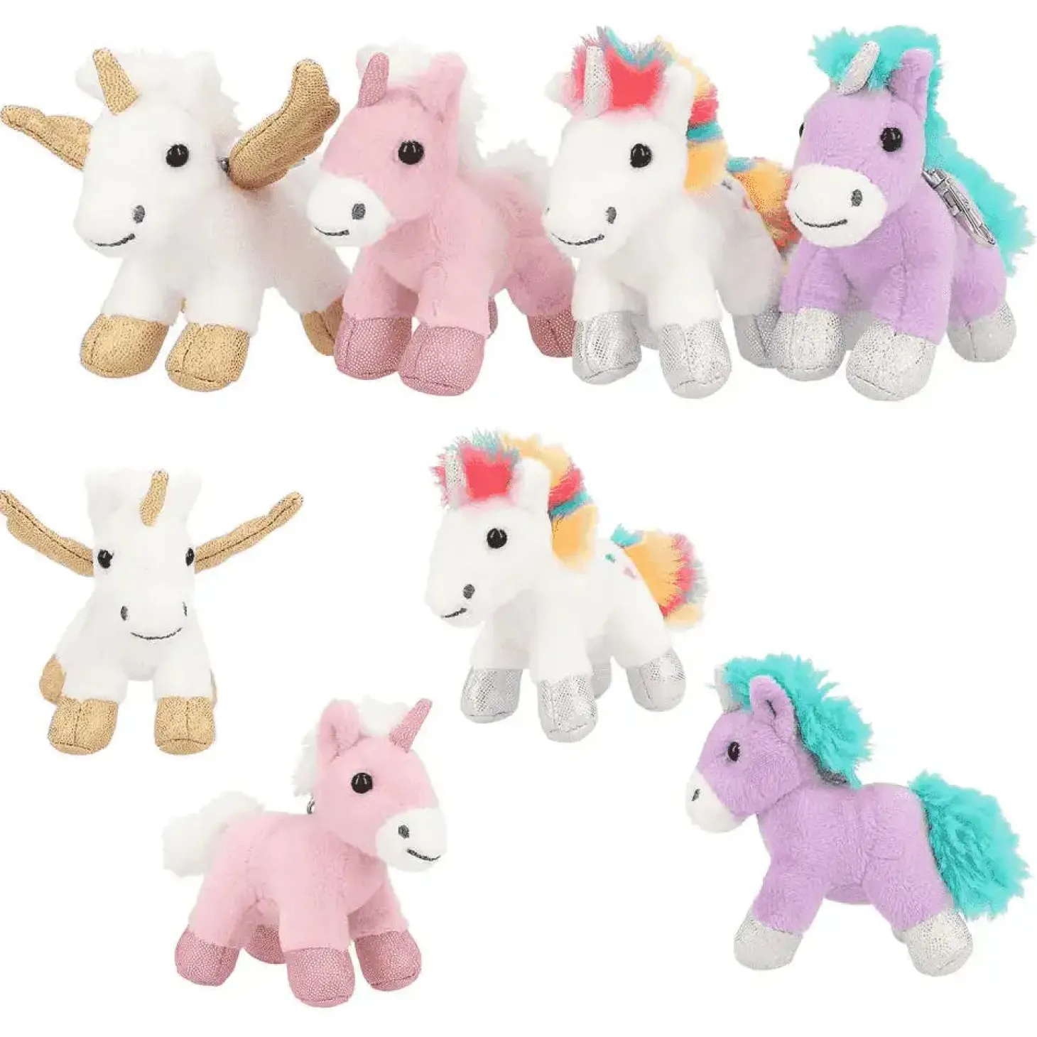 YLVI llavero unicornio de peluche