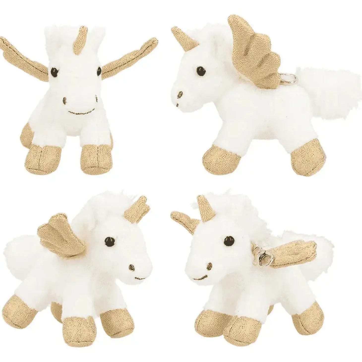 YLVI llavero unicornio de peluche