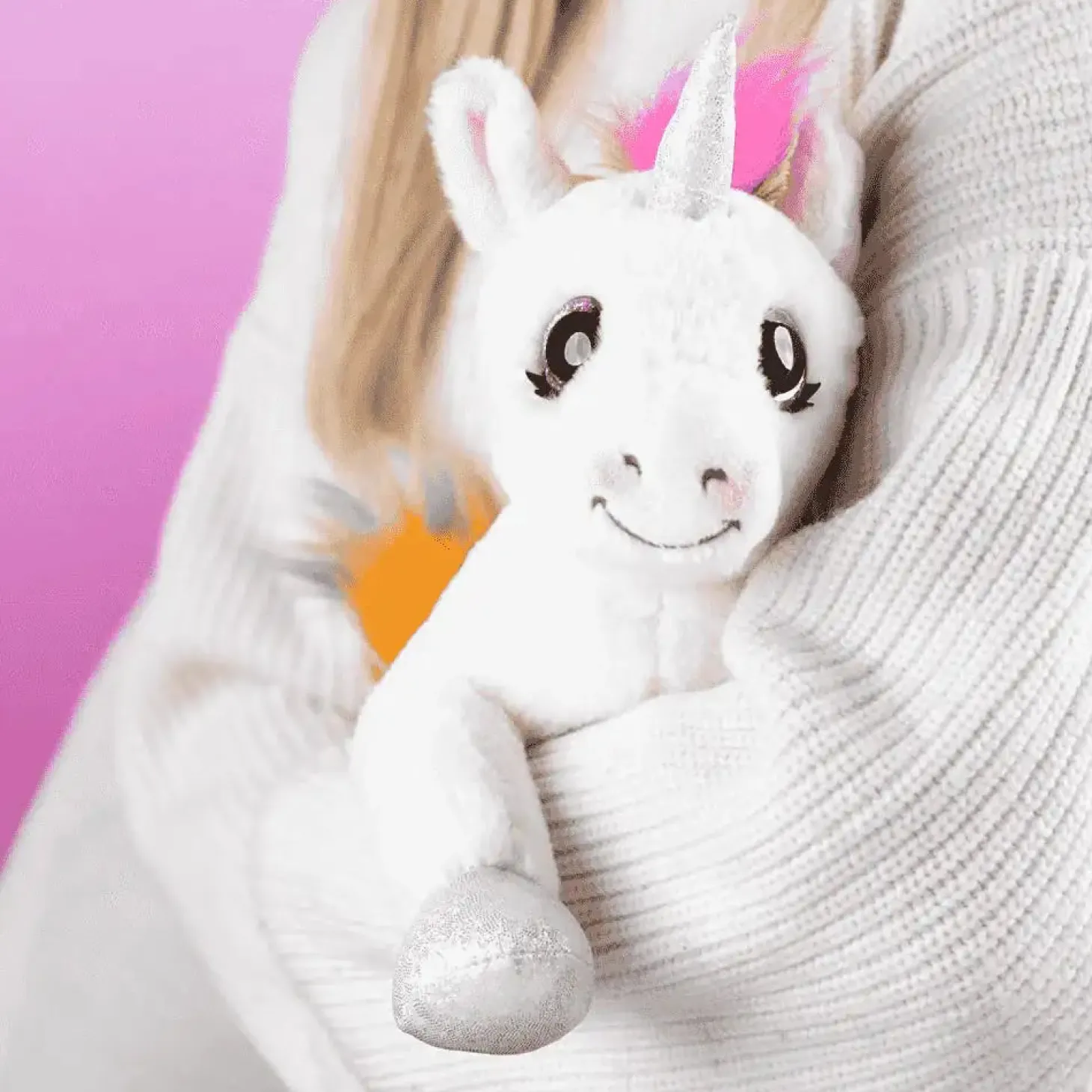 YLVI peluche unicornio tumbado 30 cm