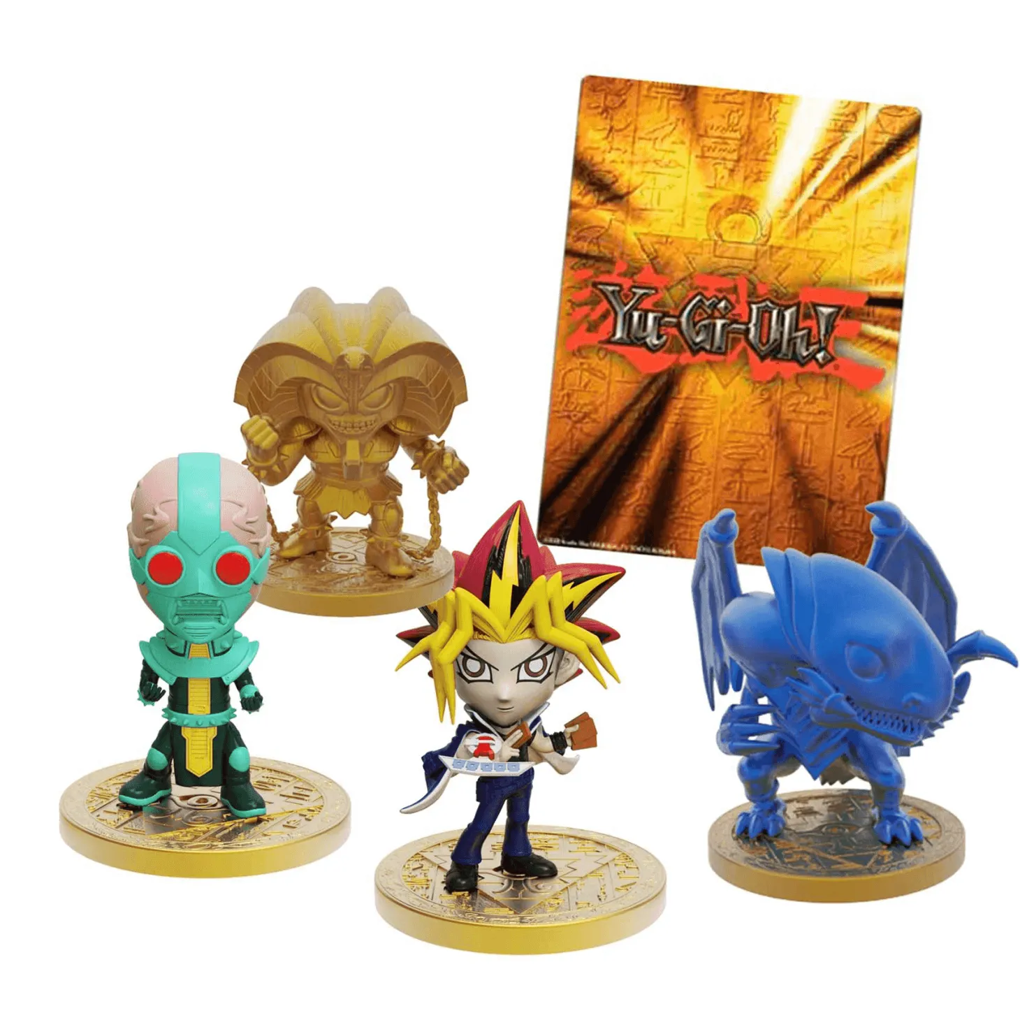 Yu-Gi-Oh! Pack de 4 Figuras Modelo 1