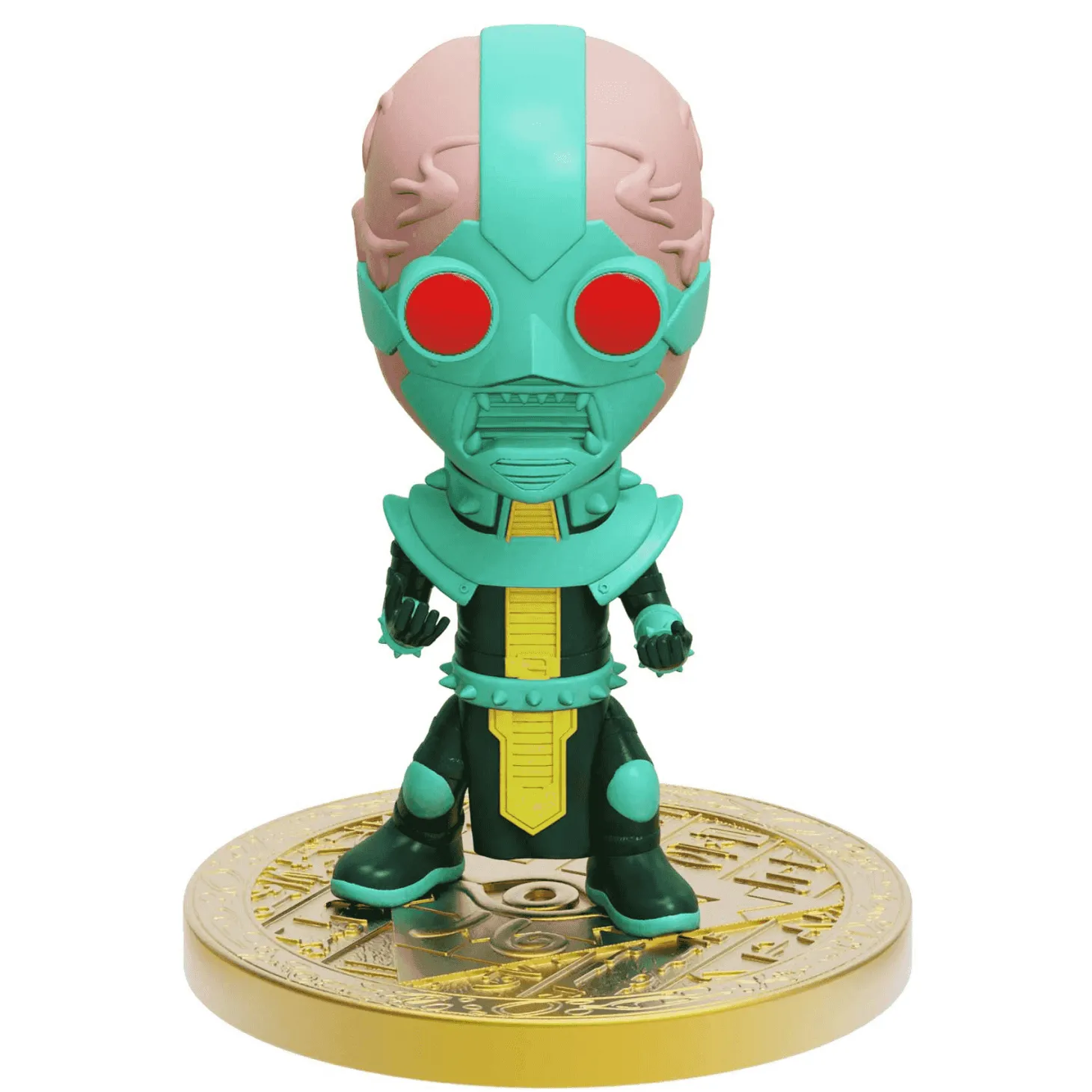 Yu-Gi-Oh! Pack de 4 Figuras Modelo 1